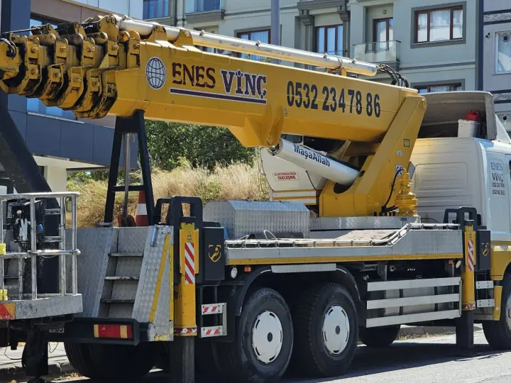 Üsküdar sepetli vinç