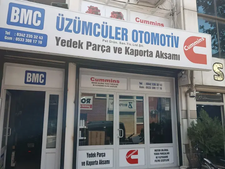 Üzümcüler otomotiv Pet. Ürün. San. Tic. Ltd. şti.