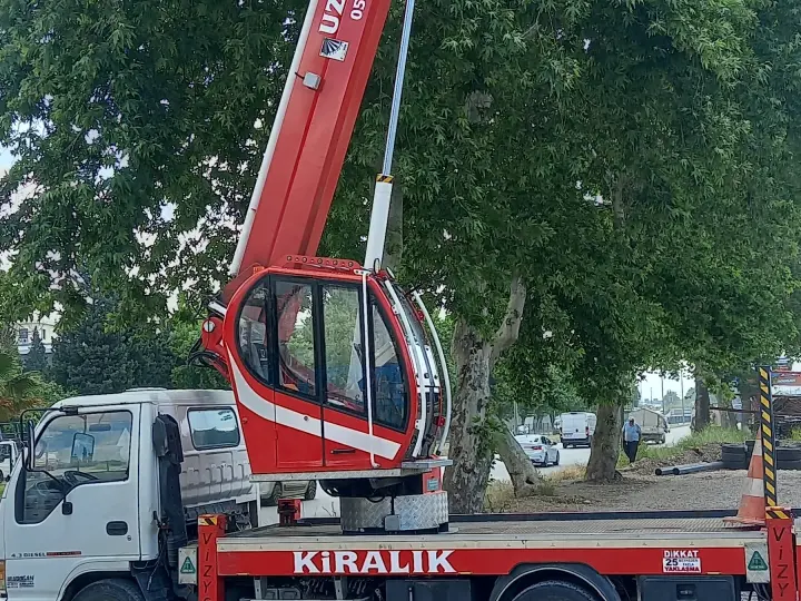 UZUNLAR PLATFORM VE SEPETLİ VİNÇ