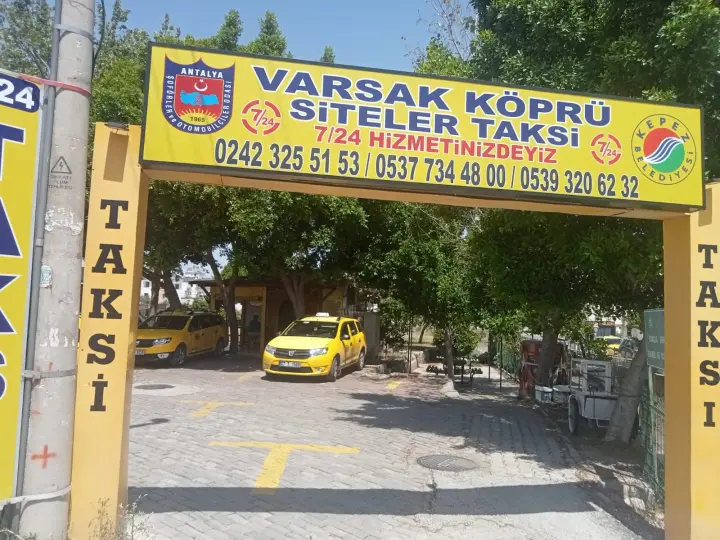 Varsak siteler Taksi