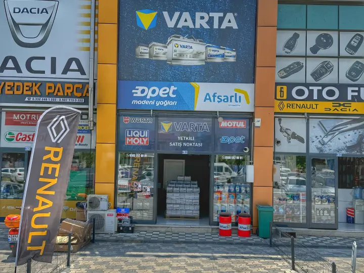 VARTA AKÜ YETKİLİ SATIŞ NOKTASI AFŞARLI OTOMOTİV