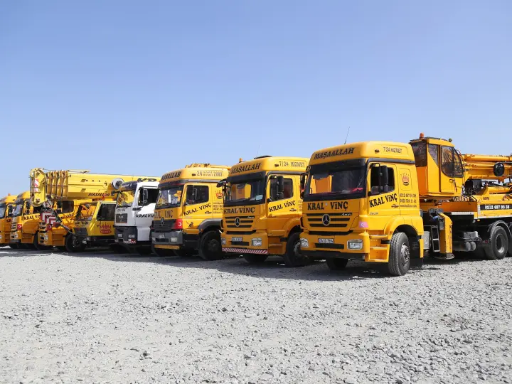 Vinç Kiralama - Kiralık Vinç Hizmetleri / KRAL VİNÇ