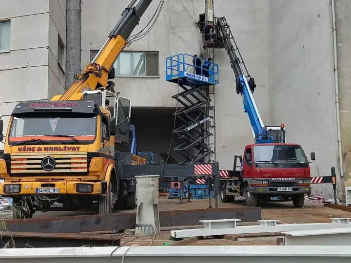 Vinç kiralama - Sepetli vinç kiralama