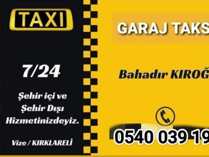 Vize Taksi 7/24