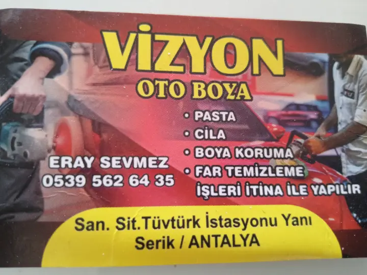 Vizyon oto boya