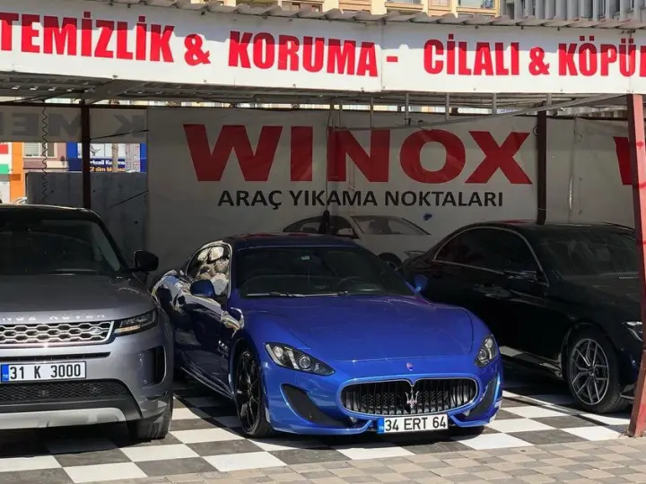 Wınox araç yıkama noktası iskenderun
