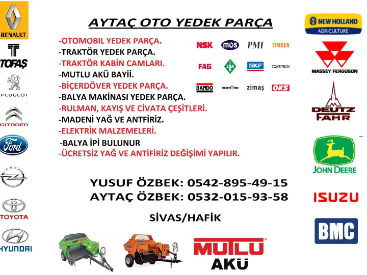 YALÇIN OTO LASTİK