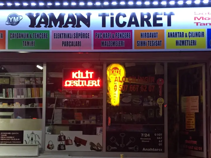 Yaman anahtar çilingir