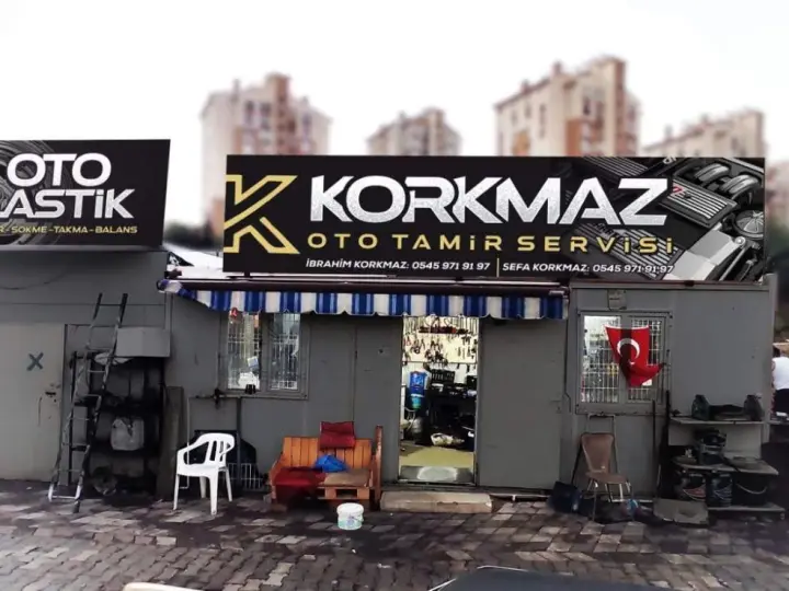 Yapracık Oto Tamir Lastik Servisi Korkmaz Oto