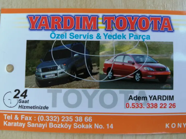 Yardım Toyota