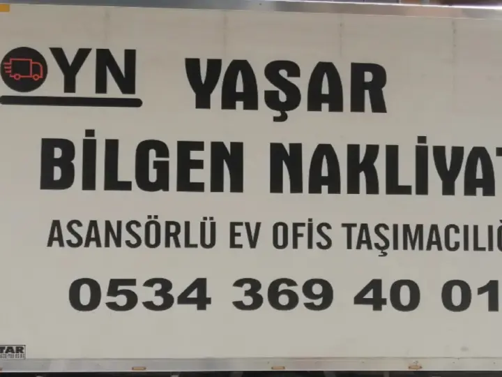 Yaşar Bilgen Evden Eve Nakliyat