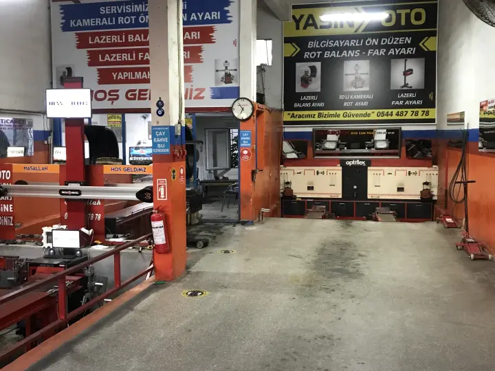Yasin oto öndüzen rot balans