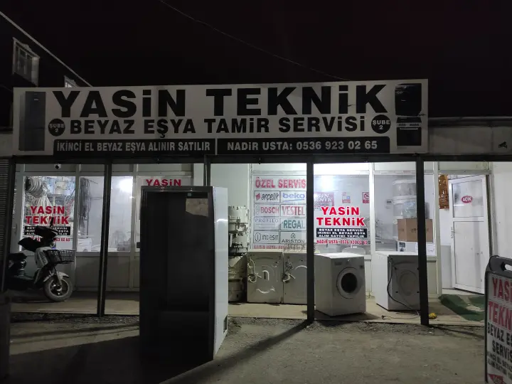 YASİN TEKNİK BEYAZ EŞYA ÖZEL SERVİSİ