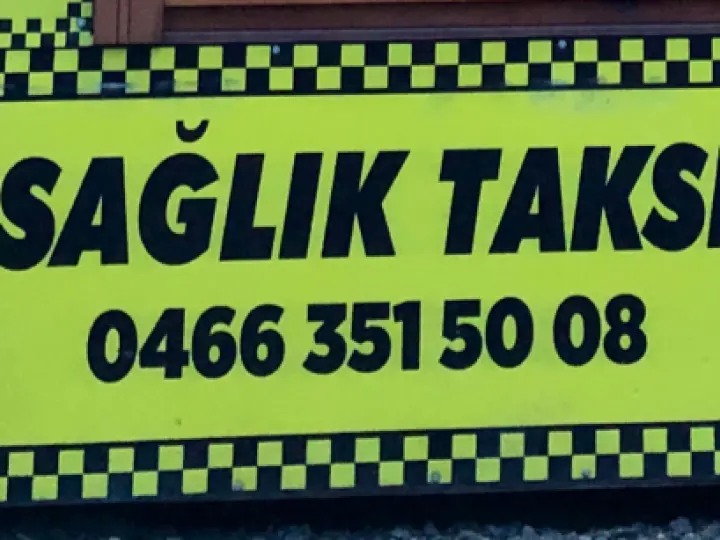 YENİ HASTANE SAĞLIK TAKSİ