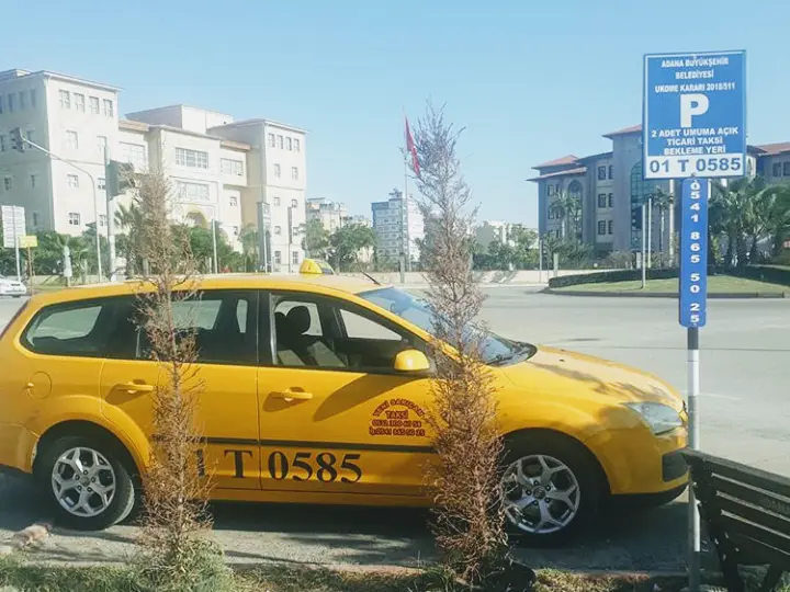 Yeni Sarıçam belediye taksi