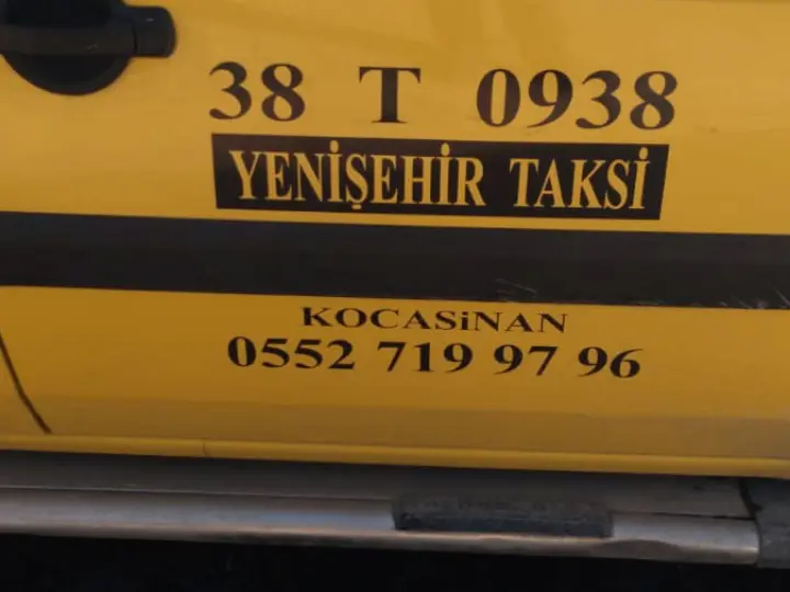Yenişehir taksi