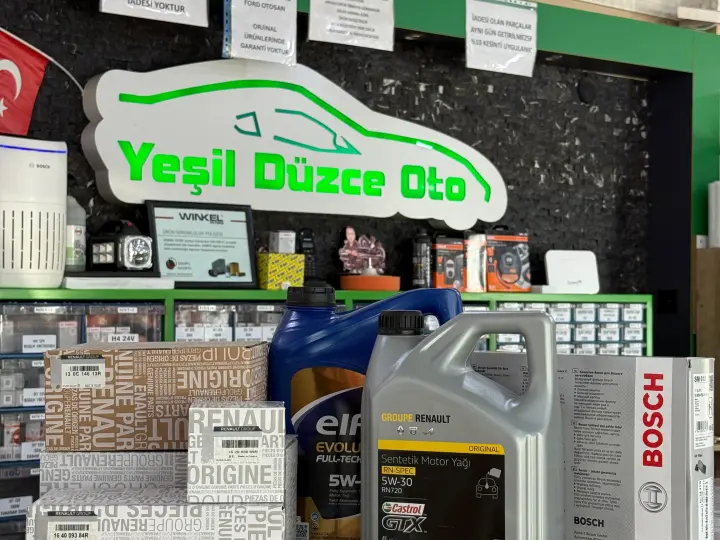 Yeşil Düzce Otomotiv Oto Yedek Parça Gebze Çayırova