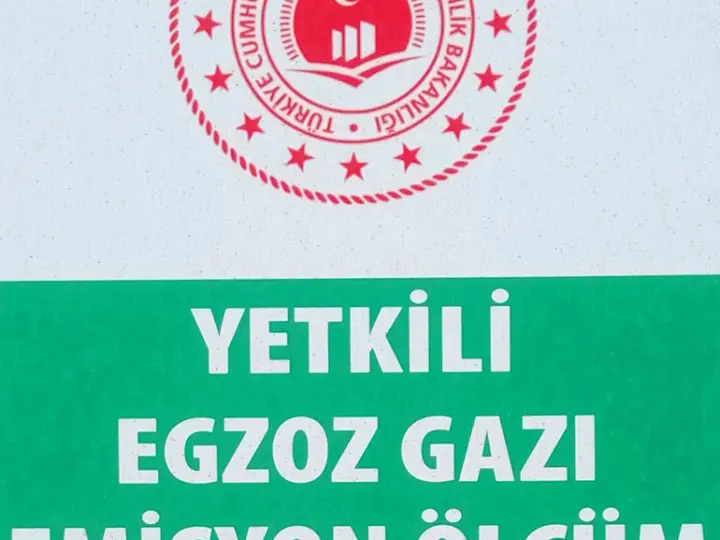 Yetkili Egzoz Gazı Emisyon Ölçüm İstasyonu Orhanoğlu
