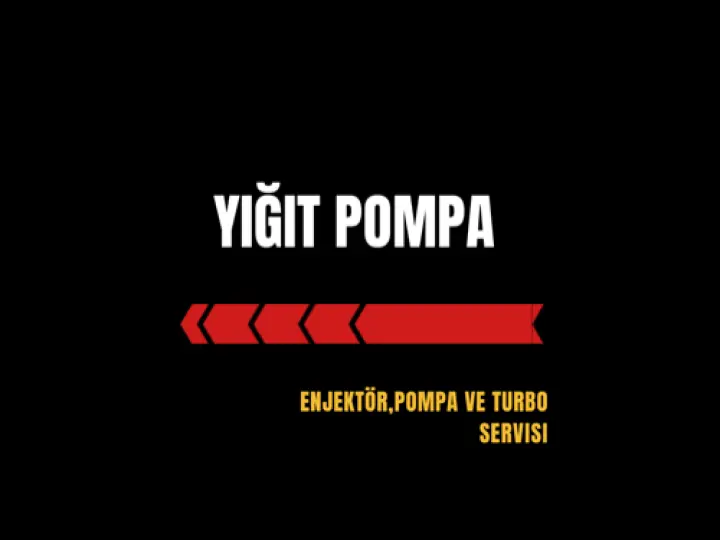 Yiğit Pompa - Dizel Enjektör Bakım Onarım Servisi