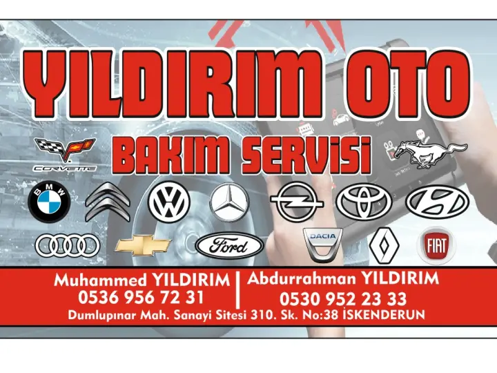 yıldırım oto bakım sevrisi