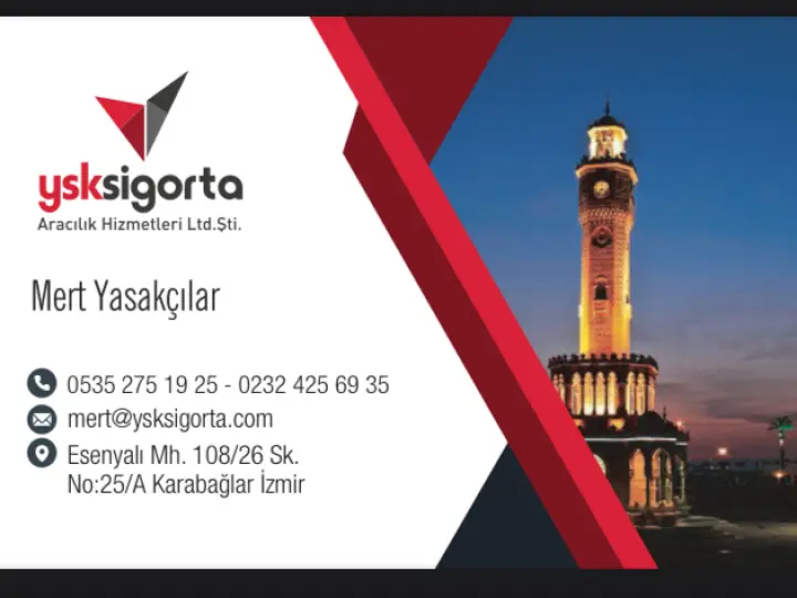 YSK Sigorta ara. Hiz. Ltd. Şti.