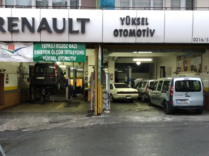 Yüksel Otomotiv Renault Servis & Egzoz Emisyon Ölçüm İstasyonu