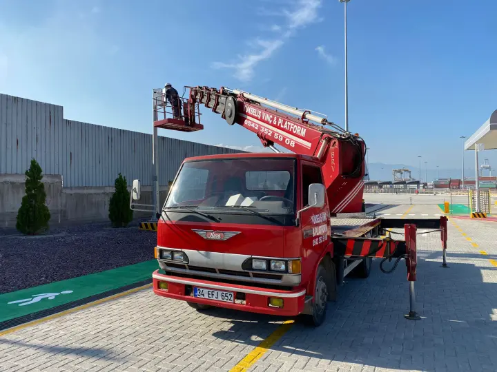 Yükseliş Vinç Platform