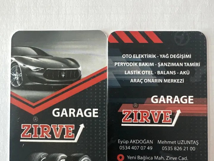 ZİRVE GARAGE-LASTİK-YAĞ BAKIM VE MEKANİK SERVİSİ